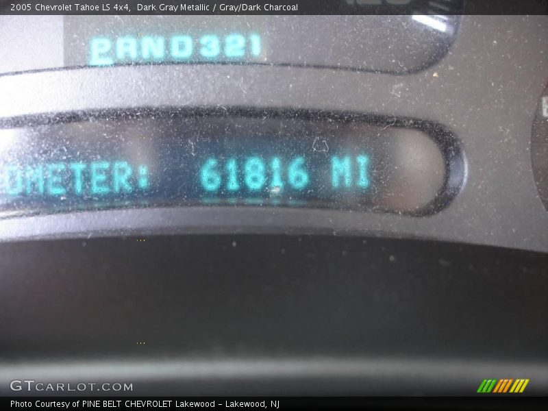 Dark Gray Metallic / Gray/Dark Charcoal 2005 Chevrolet Tahoe LS 4x4