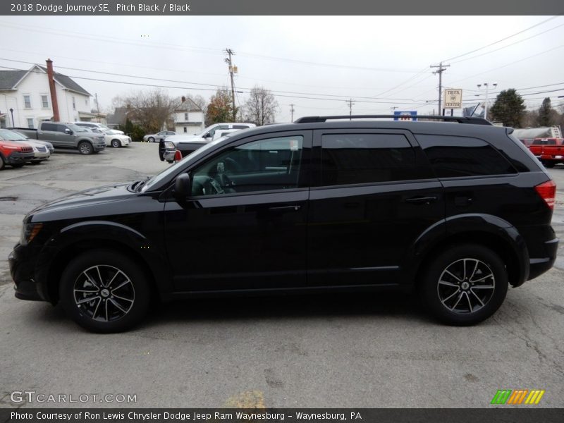 Pitch Black / Black 2018 Dodge Journey SE