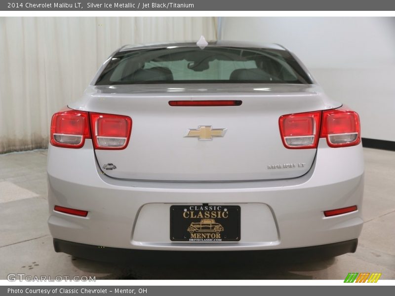 Silver Ice Metallic / Jet Black/Titanium 2014 Chevrolet Malibu LT