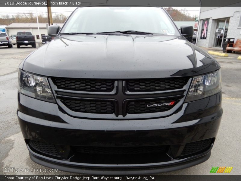 Pitch Black / Black 2018 Dodge Journey SE