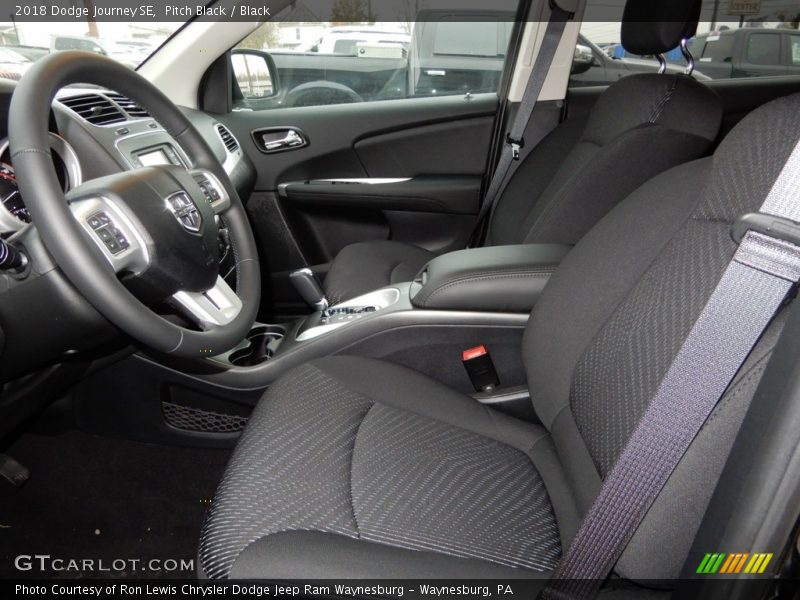 Pitch Black / Black 2018 Dodge Journey SE