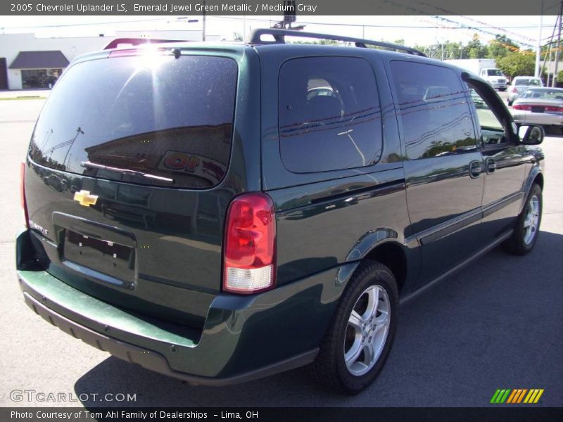 Emerald Jewel Green Metallic / Medium Gray 2005 Chevrolet Uplander LS