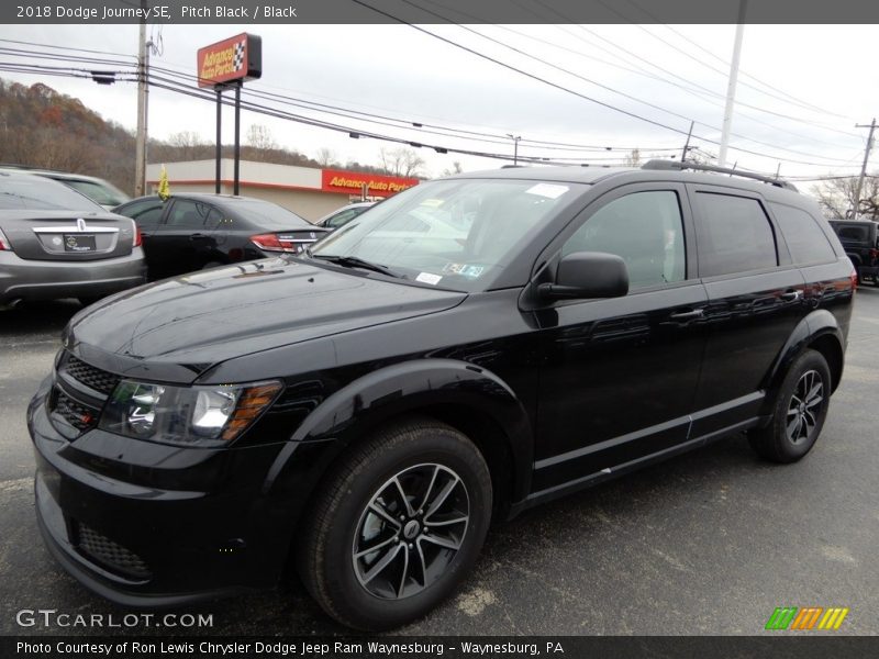 Pitch Black / Black 2018 Dodge Journey SE