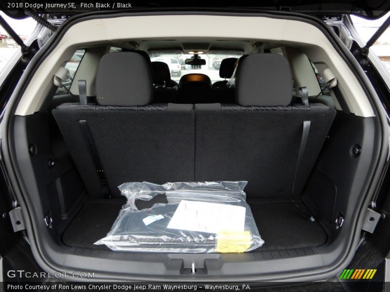 Pitch Black / Black 2018 Dodge Journey SE