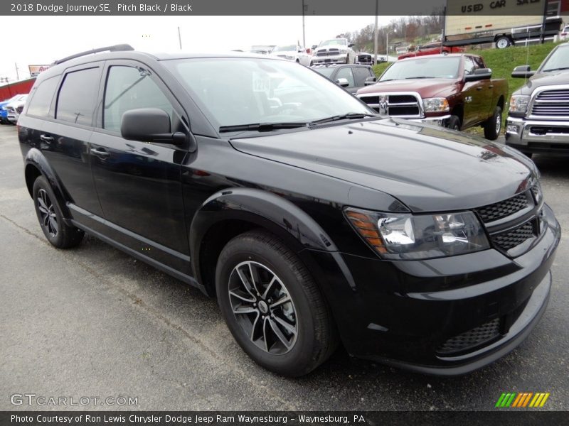 Pitch Black / Black 2018 Dodge Journey SE