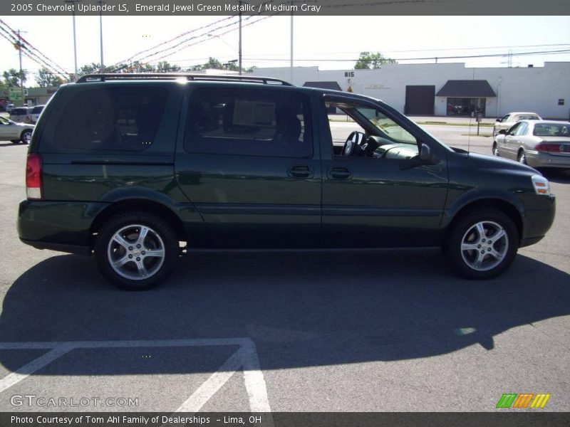 Emerald Jewel Green Metallic / Medium Gray 2005 Chevrolet Uplander LS