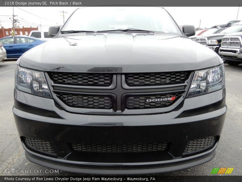 Pitch Black / Black 2018 Dodge Journey SE