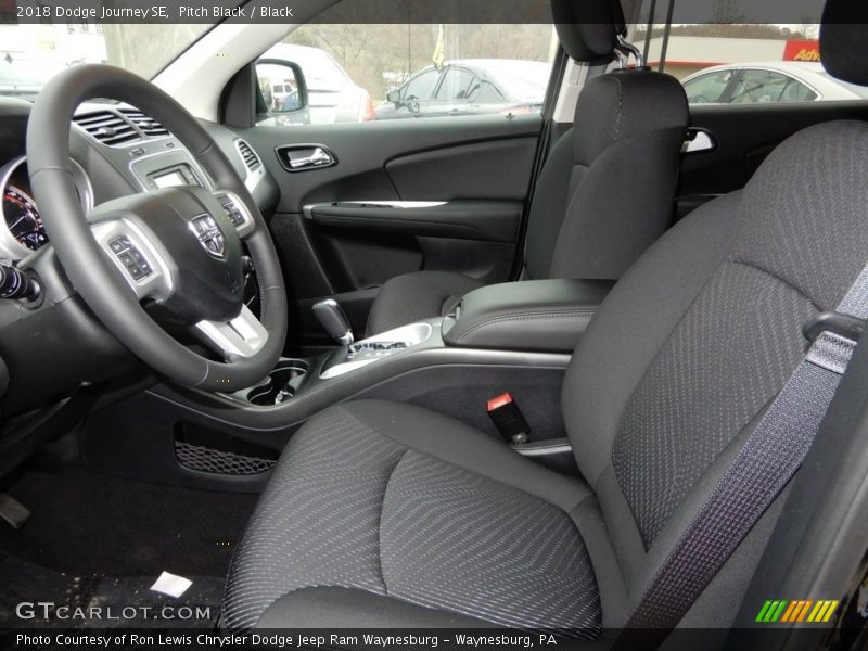 Pitch Black / Black 2018 Dodge Journey SE