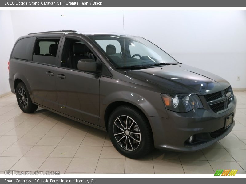 Granite Pearl / Black 2018 Dodge Grand Caravan GT