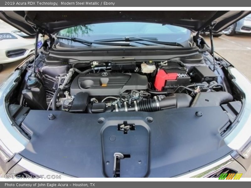 Modern Steel Metallic / Ebony 2019 Acura RDX Technology