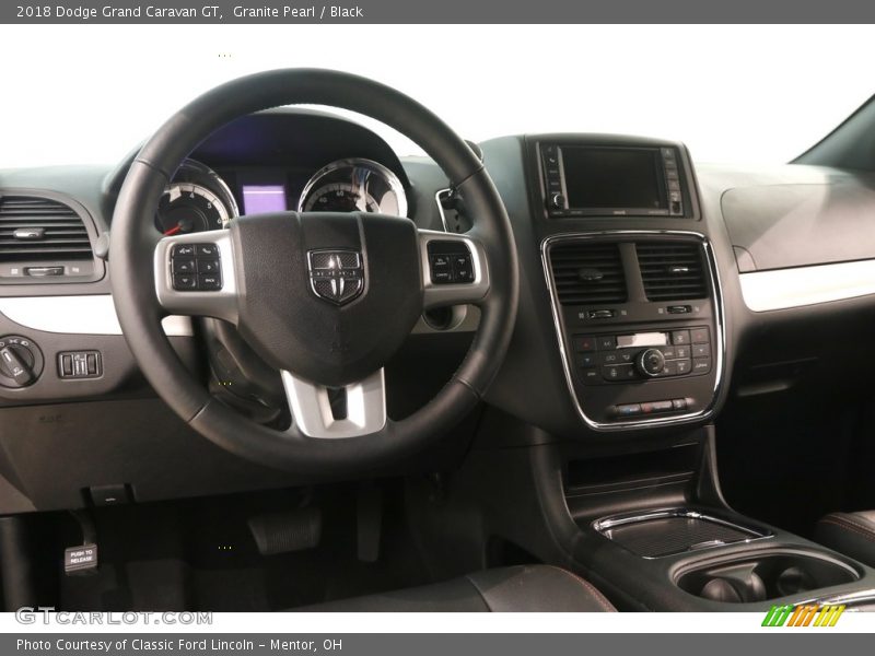Granite Pearl / Black 2018 Dodge Grand Caravan GT