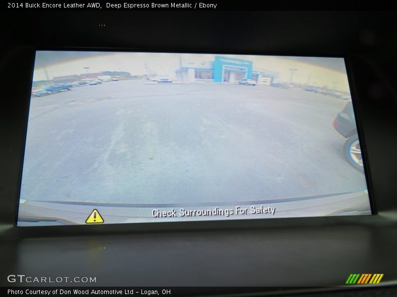 Deep Espresso Brown Metallic / Ebony 2014 Buick Encore Leather AWD