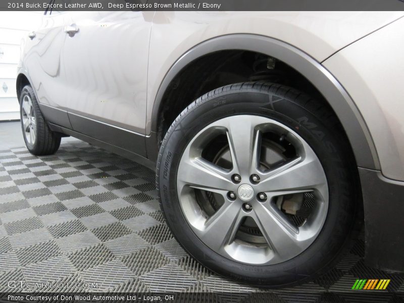 Deep Espresso Brown Metallic / Ebony 2014 Buick Encore Leather AWD