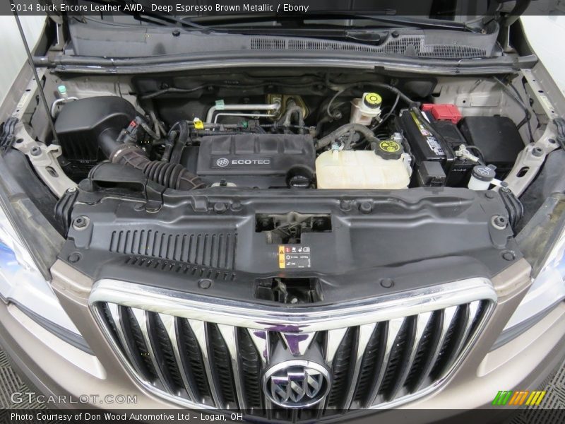 Deep Espresso Brown Metallic / Ebony 2014 Buick Encore Leather AWD