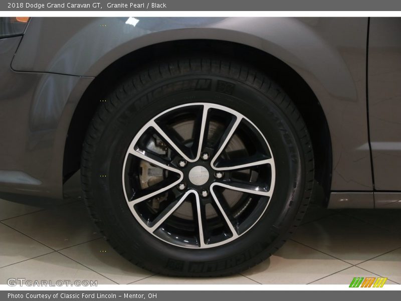 Granite Pearl / Black 2018 Dodge Grand Caravan GT