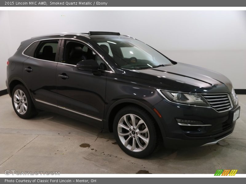 Smoked Quartz Metallic / Ebony 2015 Lincoln MKC AWD