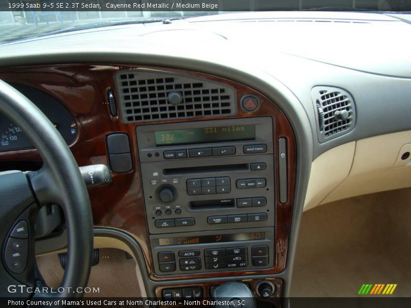 Cayenne Red Metallic / Medium Beige 1999 Saab 9-5 SE 2.3T Sedan