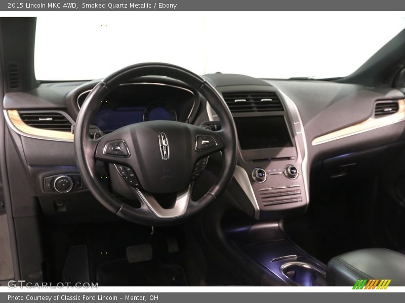Smoked Quartz Metallic / Ebony 2015 Lincoln MKC AWD