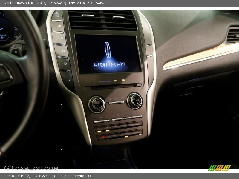Smoked Quartz Metallic / Ebony 2015 Lincoln MKC AWD