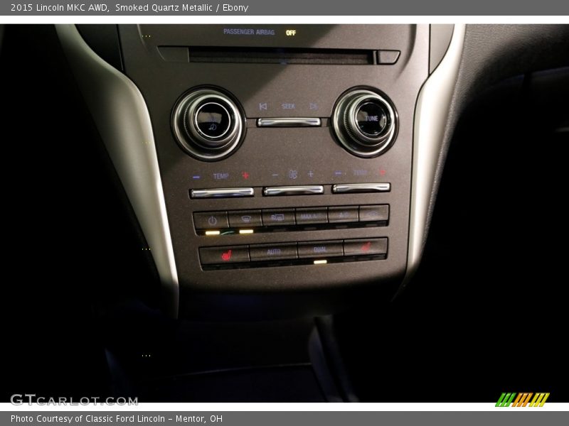 Smoked Quartz Metallic / Ebony 2015 Lincoln MKC AWD