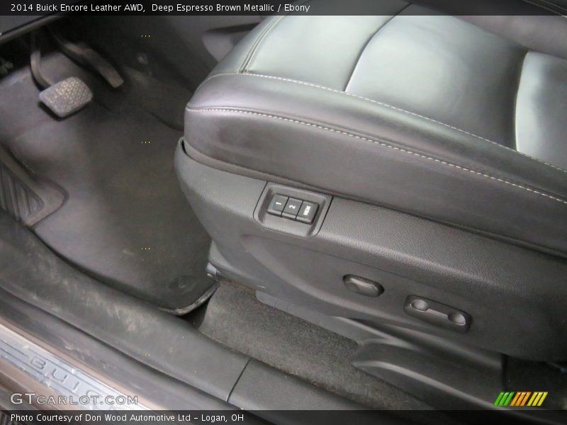 Deep Espresso Brown Metallic / Ebony 2014 Buick Encore Leather AWD