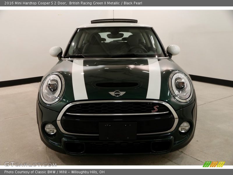 British Racing Green II Metallic / Black Pearl 2016 Mini Hardtop Cooper S 2 Door