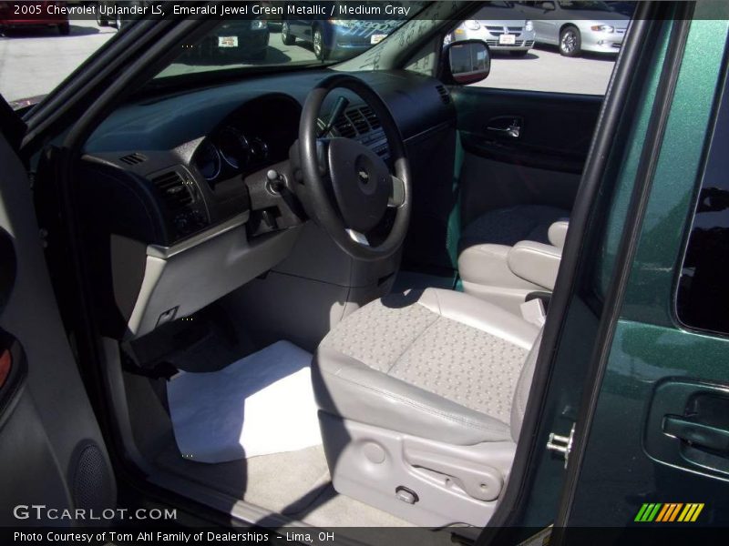 Emerald Jewel Green Metallic / Medium Gray 2005 Chevrolet Uplander LS
