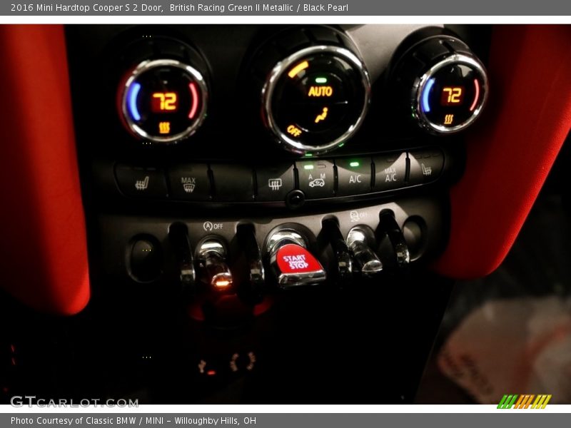 British Racing Green II Metallic / Black Pearl 2016 Mini Hardtop Cooper S 2 Door