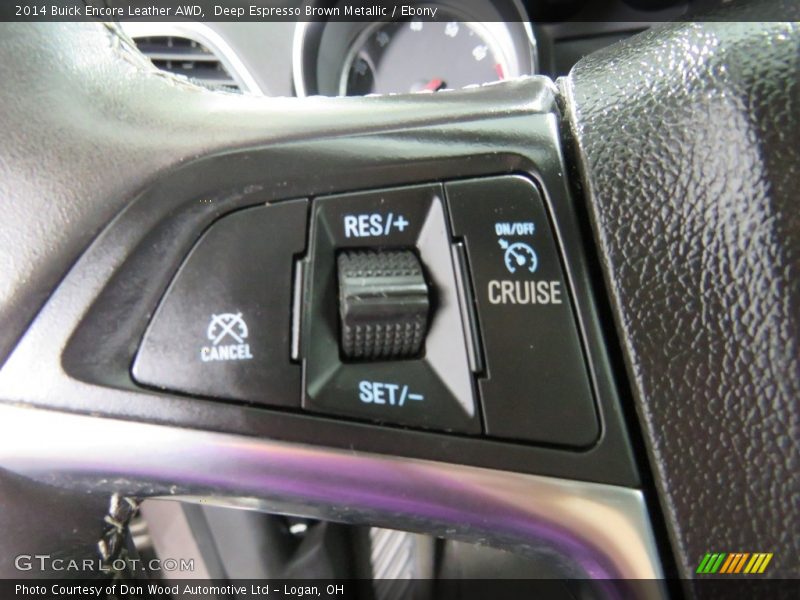 Deep Espresso Brown Metallic / Ebony 2014 Buick Encore Leather AWD
