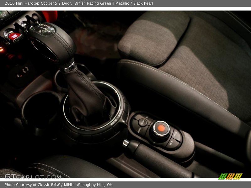 British Racing Green II Metallic / Black Pearl 2016 Mini Hardtop Cooper S 2 Door