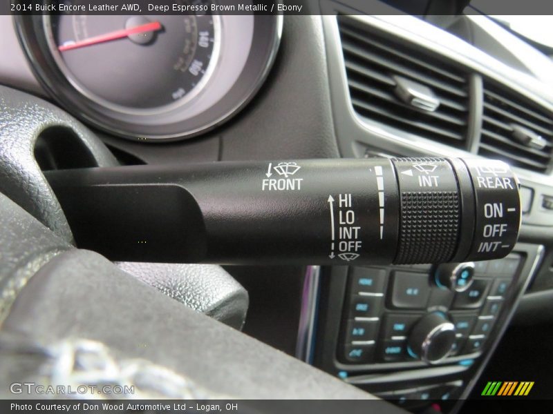 Deep Espresso Brown Metallic / Ebony 2014 Buick Encore Leather AWD