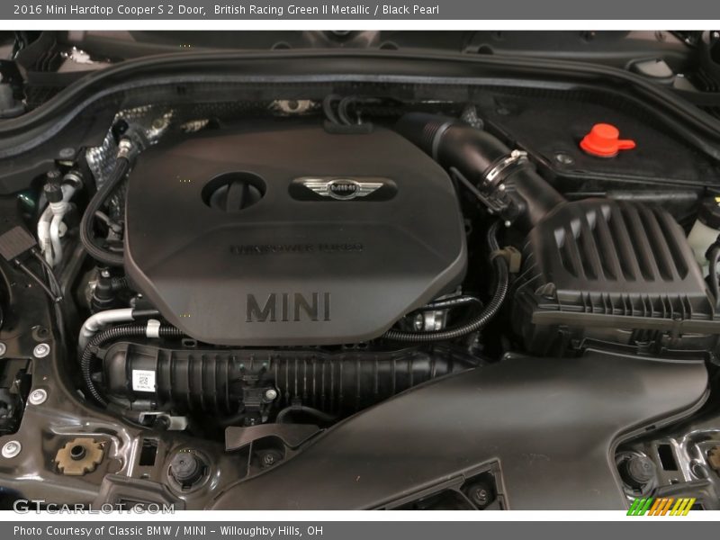 British Racing Green II Metallic / Black Pearl 2016 Mini Hardtop Cooper S 2 Door