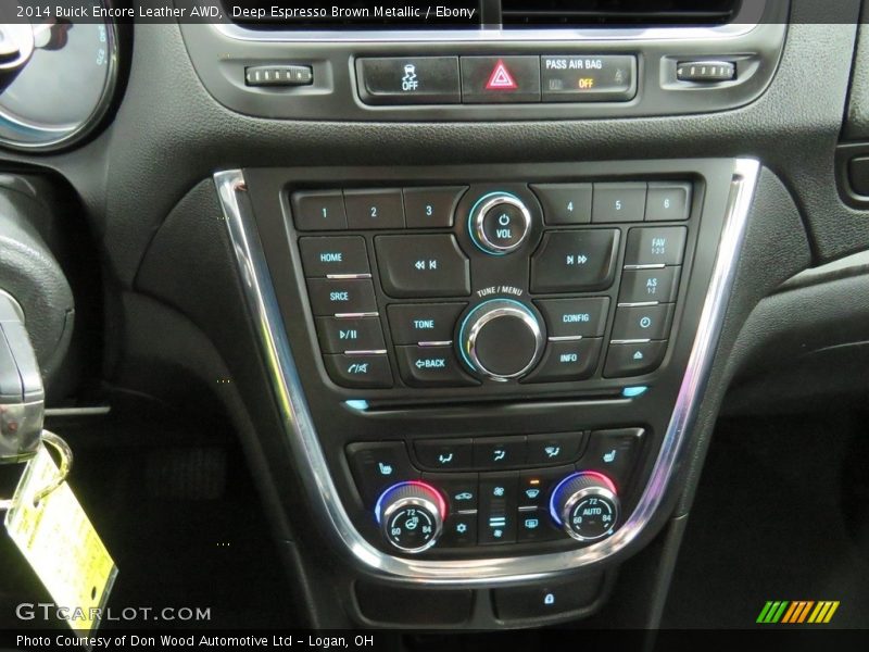Deep Espresso Brown Metallic / Ebony 2014 Buick Encore Leather AWD