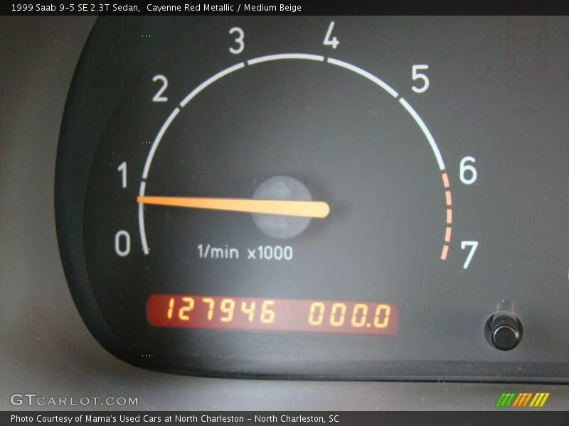 Cayenne Red Metallic / Medium Beige 1999 Saab 9-5 SE 2.3T Sedan