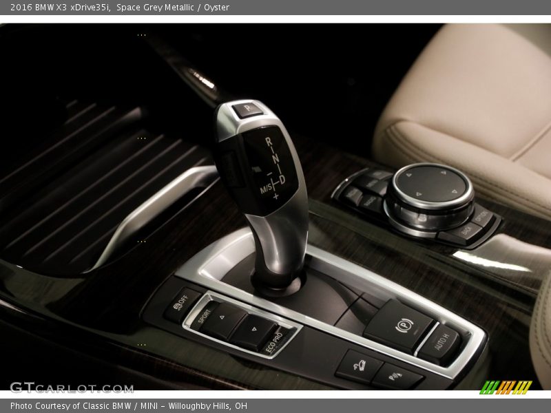 Space Grey Metallic / Oyster 2016 BMW X3 xDrive35i