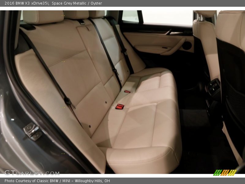 Space Grey Metallic / Oyster 2016 BMW X3 xDrive35i