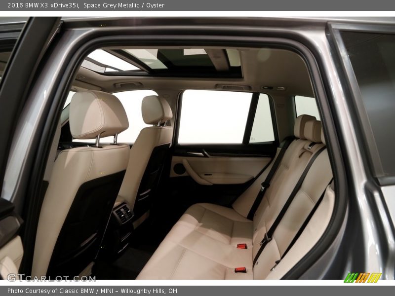 Space Grey Metallic / Oyster 2016 BMW X3 xDrive35i