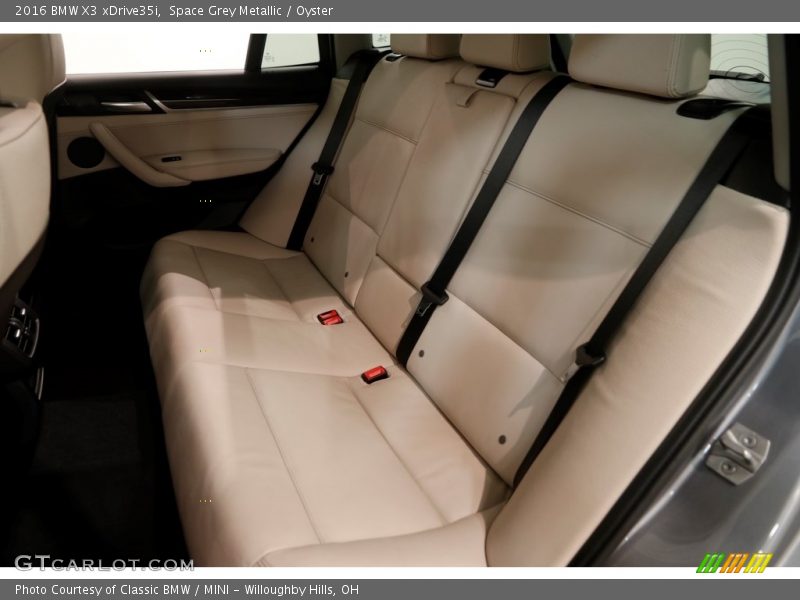 Space Grey Metallic / Oyster 2016 BMW X3 xDrive35i