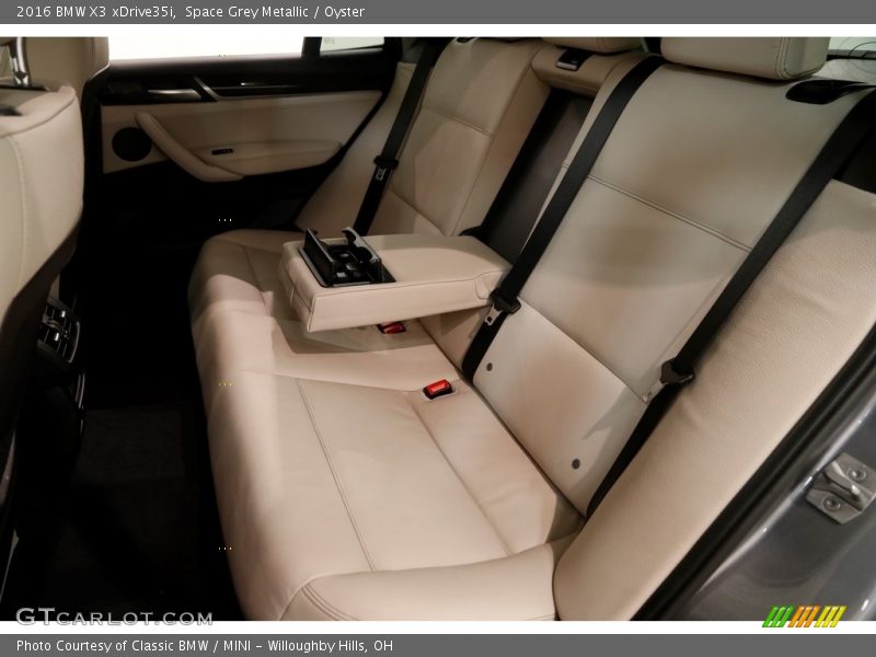 Space Grey Metallic / Oyster 2016 BMW X3 xDrive35i