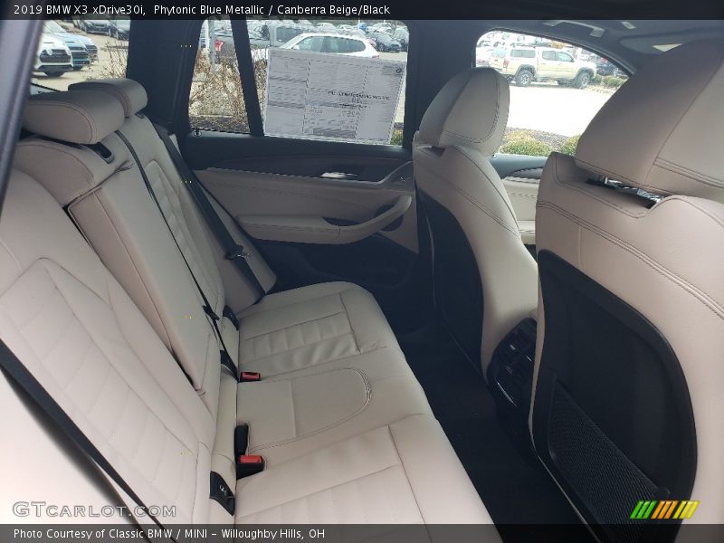 Phytonic Blue Metallic / Canberra Beige/Black 2019 BMW X3 xDrive30i