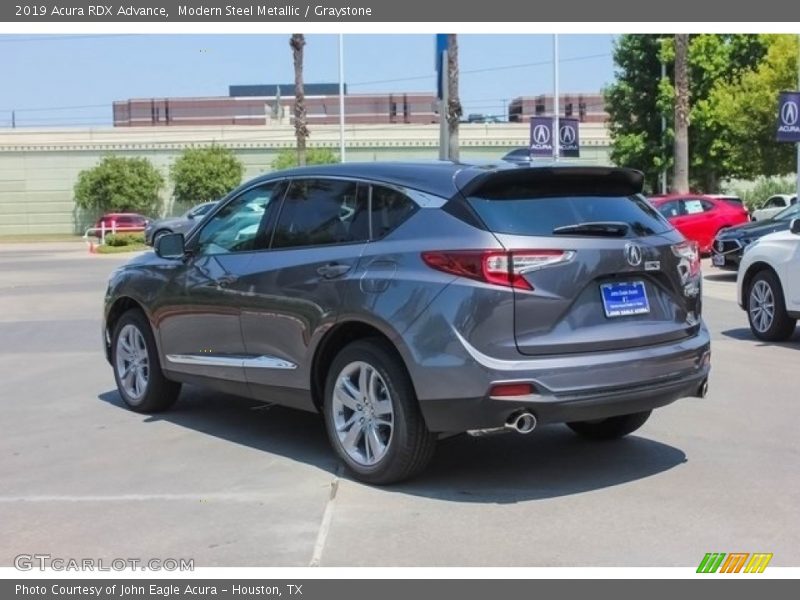 Modern Steel Metallic / Graystone 2019 Acura RDX Advance