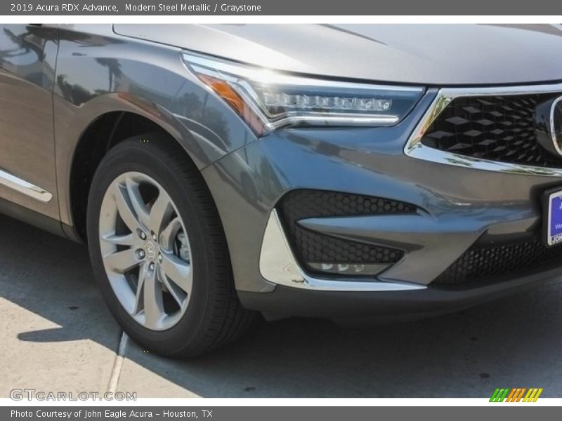 Modern Steel Metallic / Graystone 2019 Acura RDX Advance