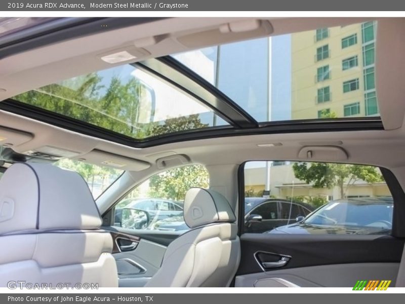 Modern Steel Metallic / Graystone 2019 Acura RDX Advance