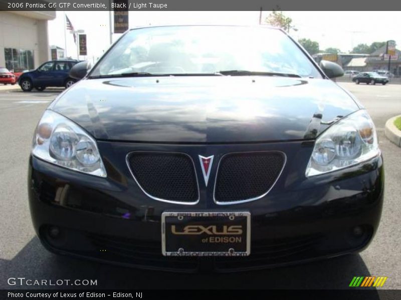 Black / Light Taupe 2006 Pontiac G6 GTP Convertible