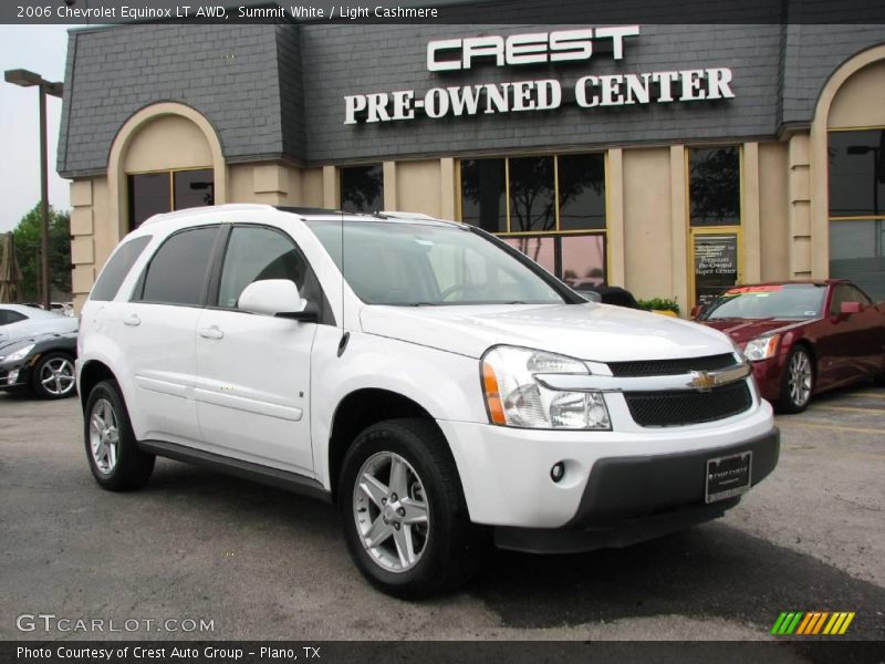 Summit White / Light Cashmere 2006 Chevrolet Equinox LT AWD