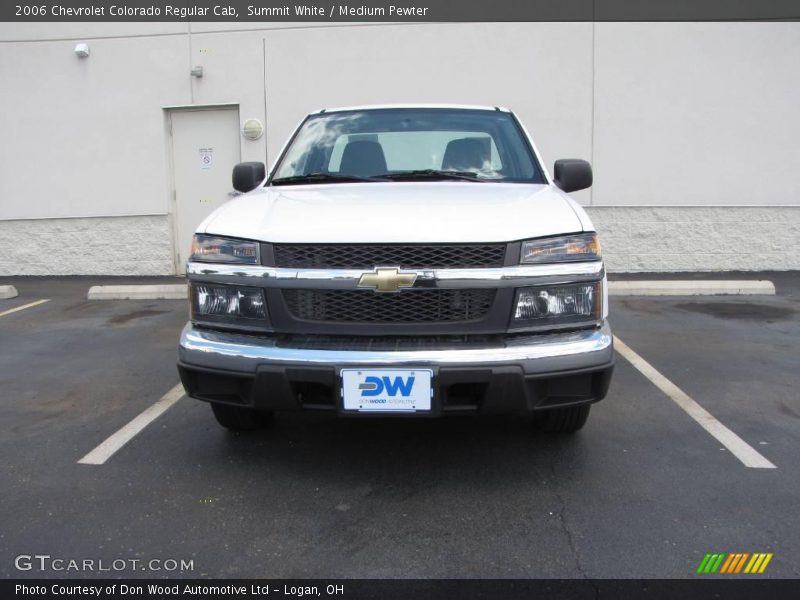 Summit White / Medium Pewter 2006 Chevrolet Colorado Regular Cab