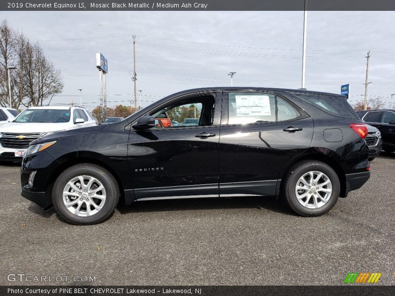 Mosaic Black Metallic / Medium Ash Gray 2019 Chevrolet Equinox LS
