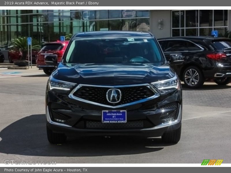 Majestic Black Pearl / Ebony 2019 Acura RDX Advance