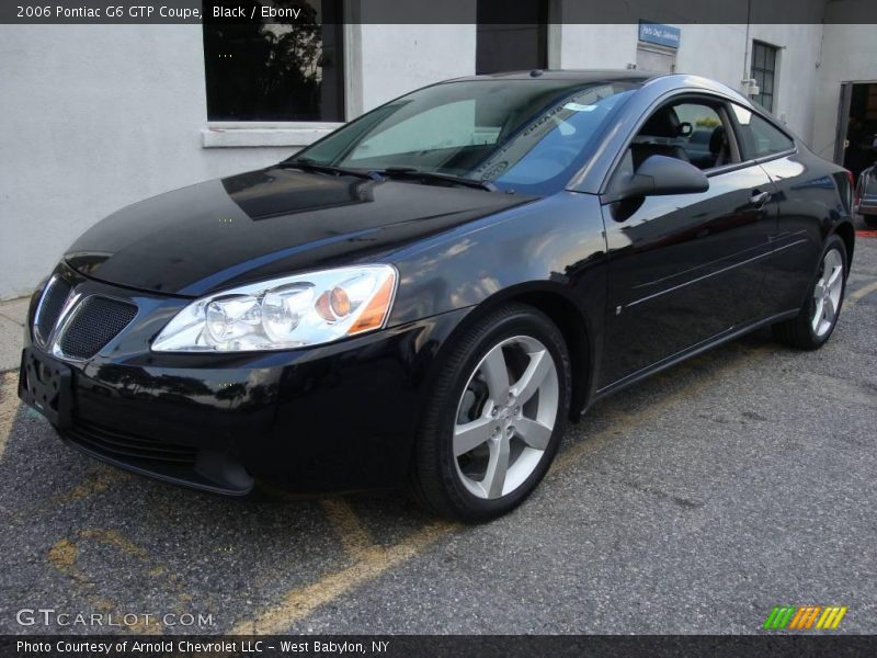 Black / Ebony 2006 Pontiac G6 GTP Coupe