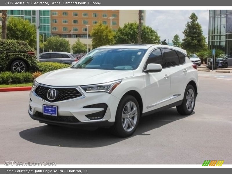 White Diamond Pearl / Ebony 2019 Acura RDX Advance